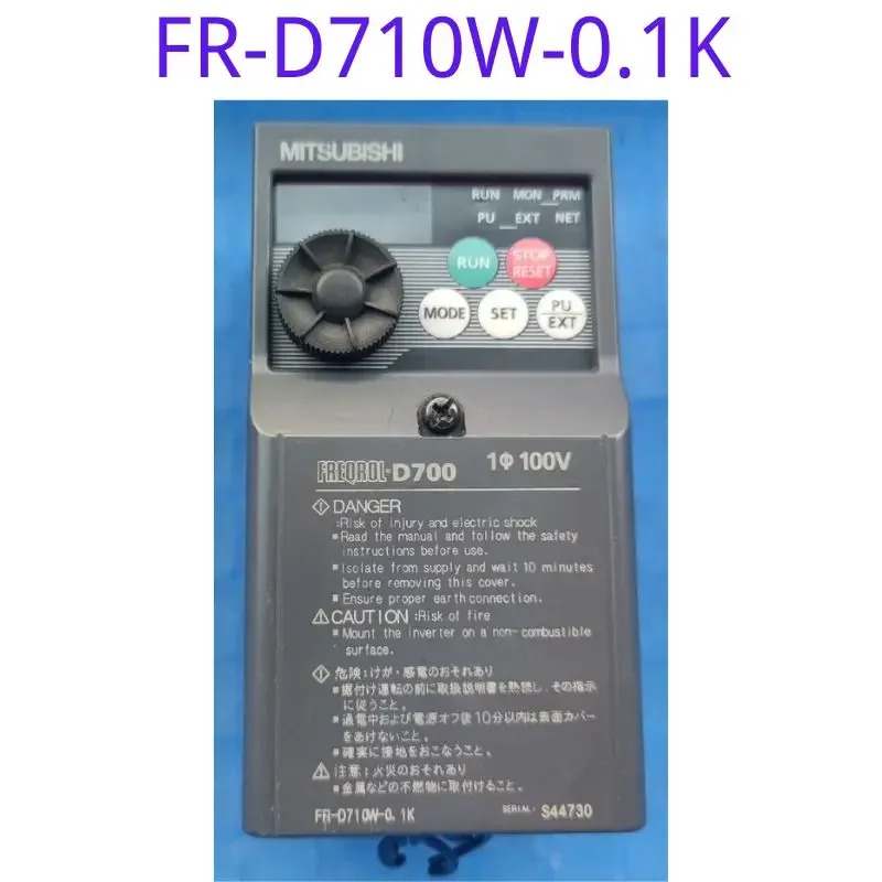 리퍼된 주파수 변환기 FR-D710W-0.1K 0.1kw 110v 기능 리퍼가 그대로 유지