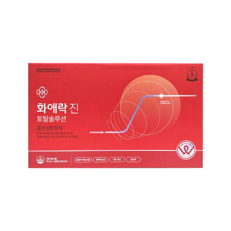 정관장 화애락 진 70ml x 30포 4개 / WJ
