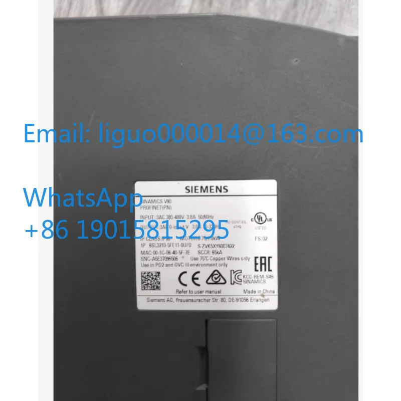 리퍼 6SL3210-5FE11-5UF0 서보 드라이버 기능 확OK