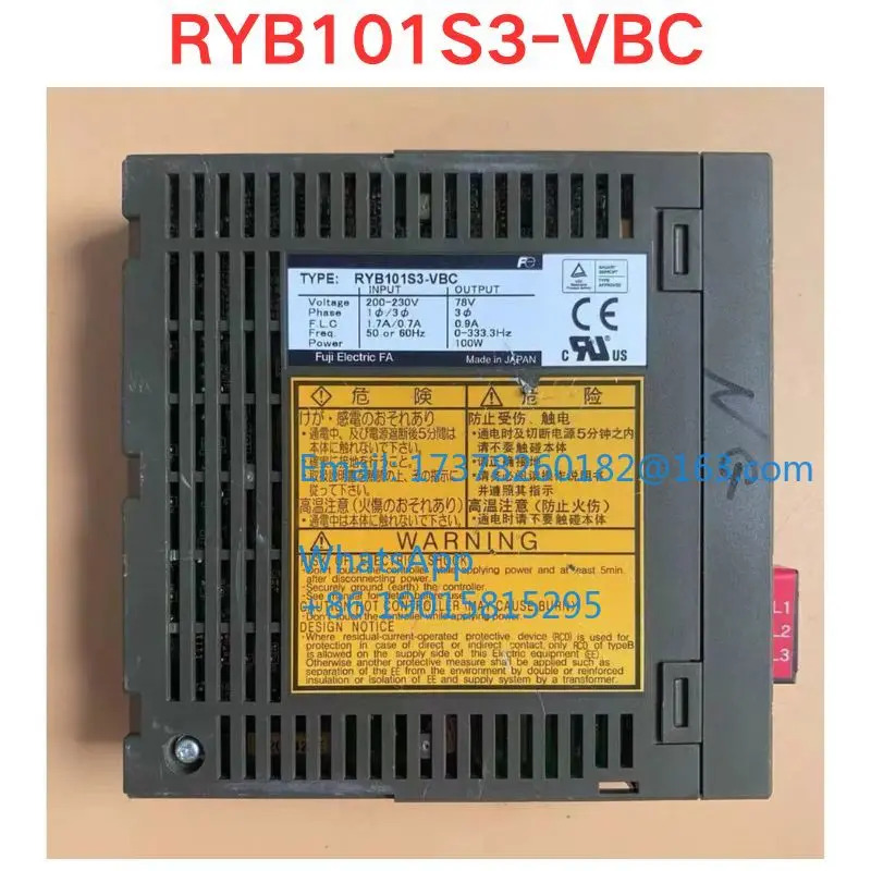 리퍼 RYB101S3-VBC 서보 드라이버 기능 확OK