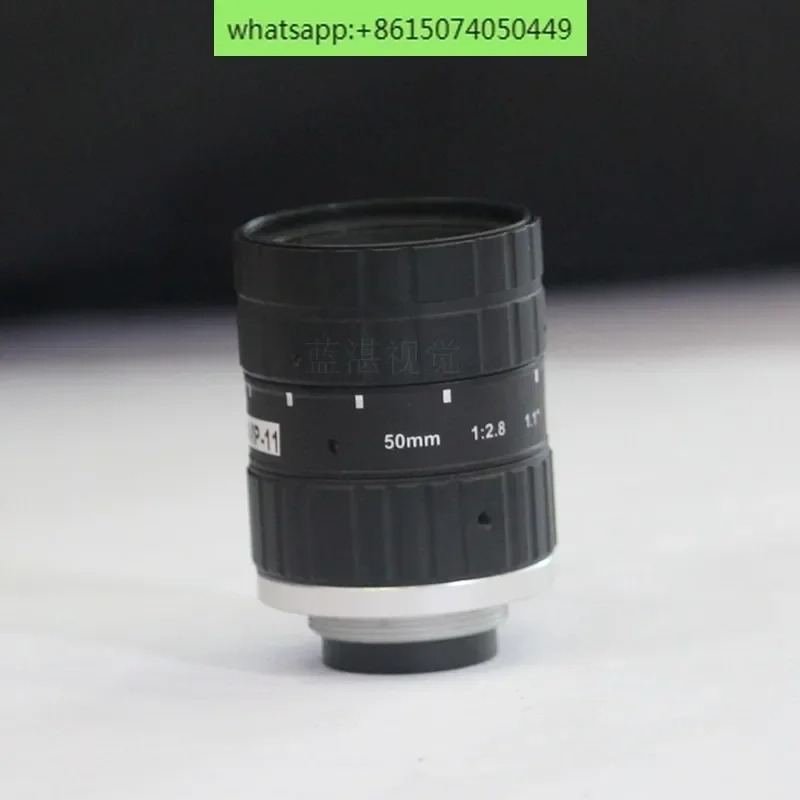 14 메가픽셀 산업렌즈 고정 초점 50mm 1.1 인치 C 포트 수동 조리개 FA 산업카메라 렌즈