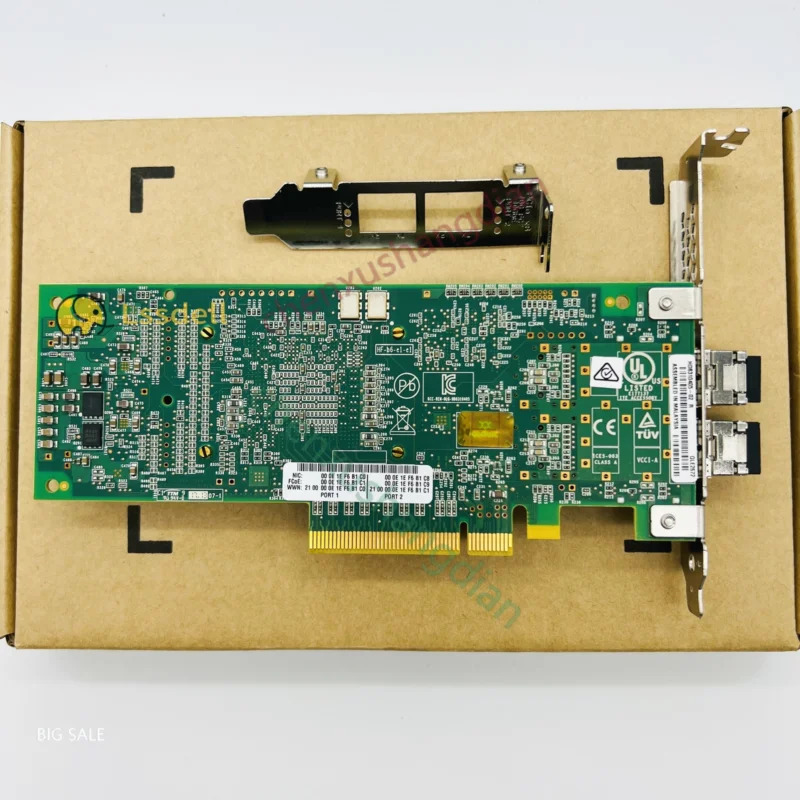 Qlogic 듀얼 포트 HBA 카드 QLE2672 2662 2692 LPE16002 LPE32002 32G 16G