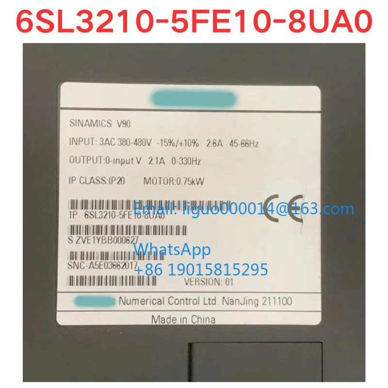 리퍼 6SL3210-5FE10-8UA0 서보 드라이버 기능 확OK