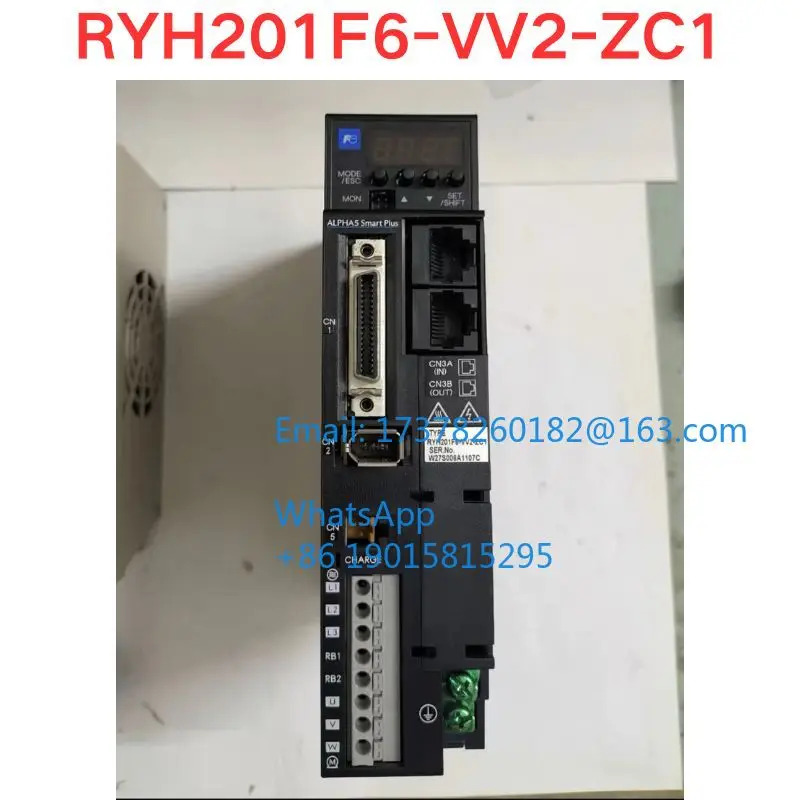 리퍼 RYH201F6-VV2-ZC1 서보 드라이버 기능 확OK