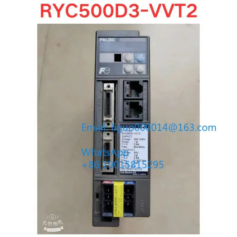 리퍼 RYC500D3-VVT2 서보 드라이버 기능 확OK