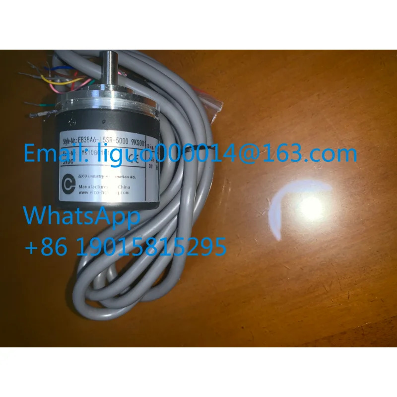 ELCO 증분형 회전식 광전 인코더 EB38A6-L5SR-5000.9ks001 5VDC