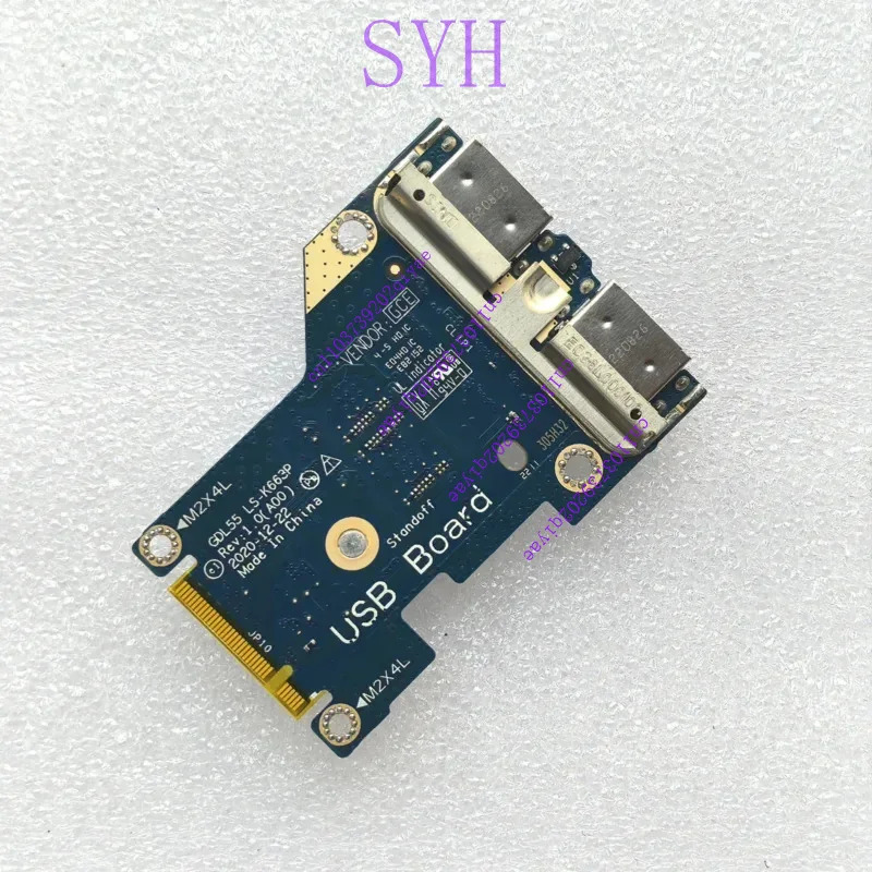 Dell G15 5510 5511 USB 소형 보드 IO LS-K663P 0TR4T5 XMSJ 원본