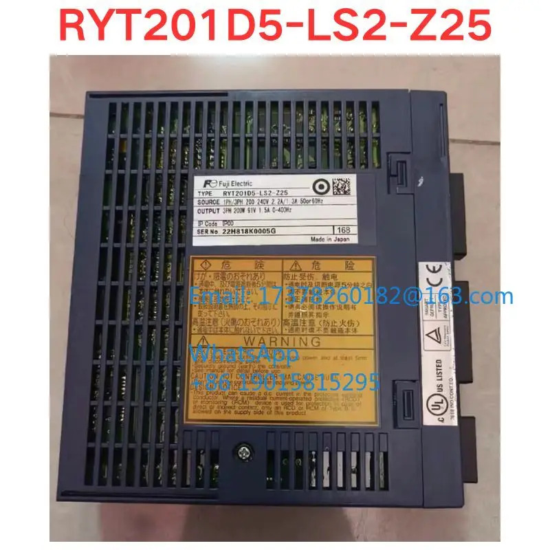 리퍼 RYT201D5-LS2-Z25 서보 드라이버 기능 확OK