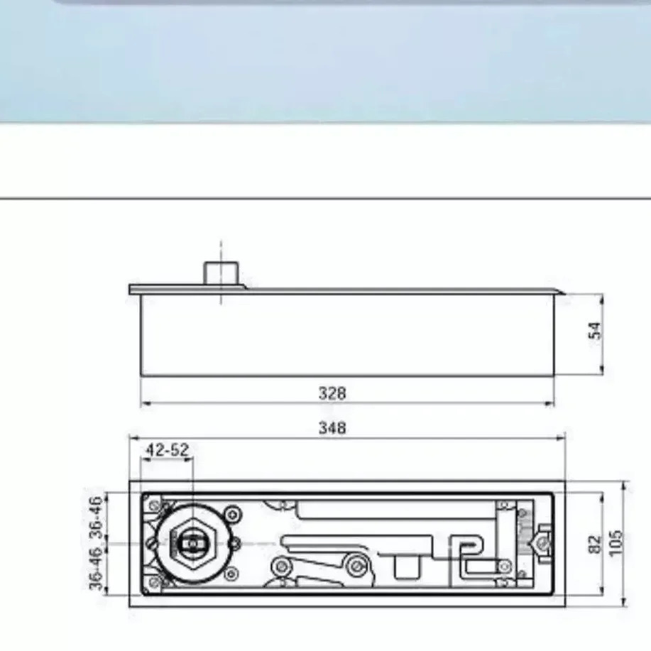 TS500N EN3 TS500NV 플로어 스프링 GEZE 유리문 회프로 목재문