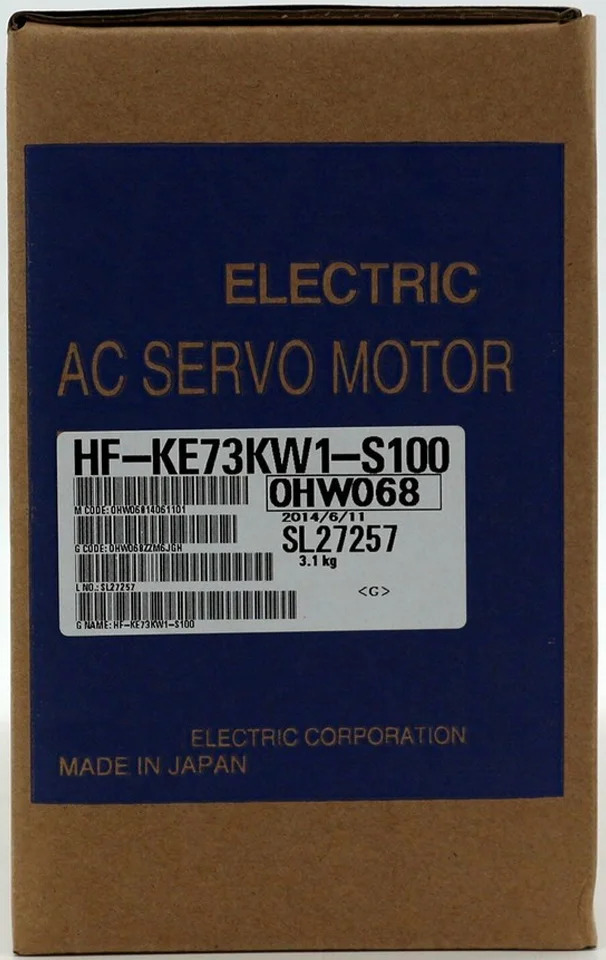 HF-KE73KW1-S100 AC 서보모터 HF KE73KW1 S100