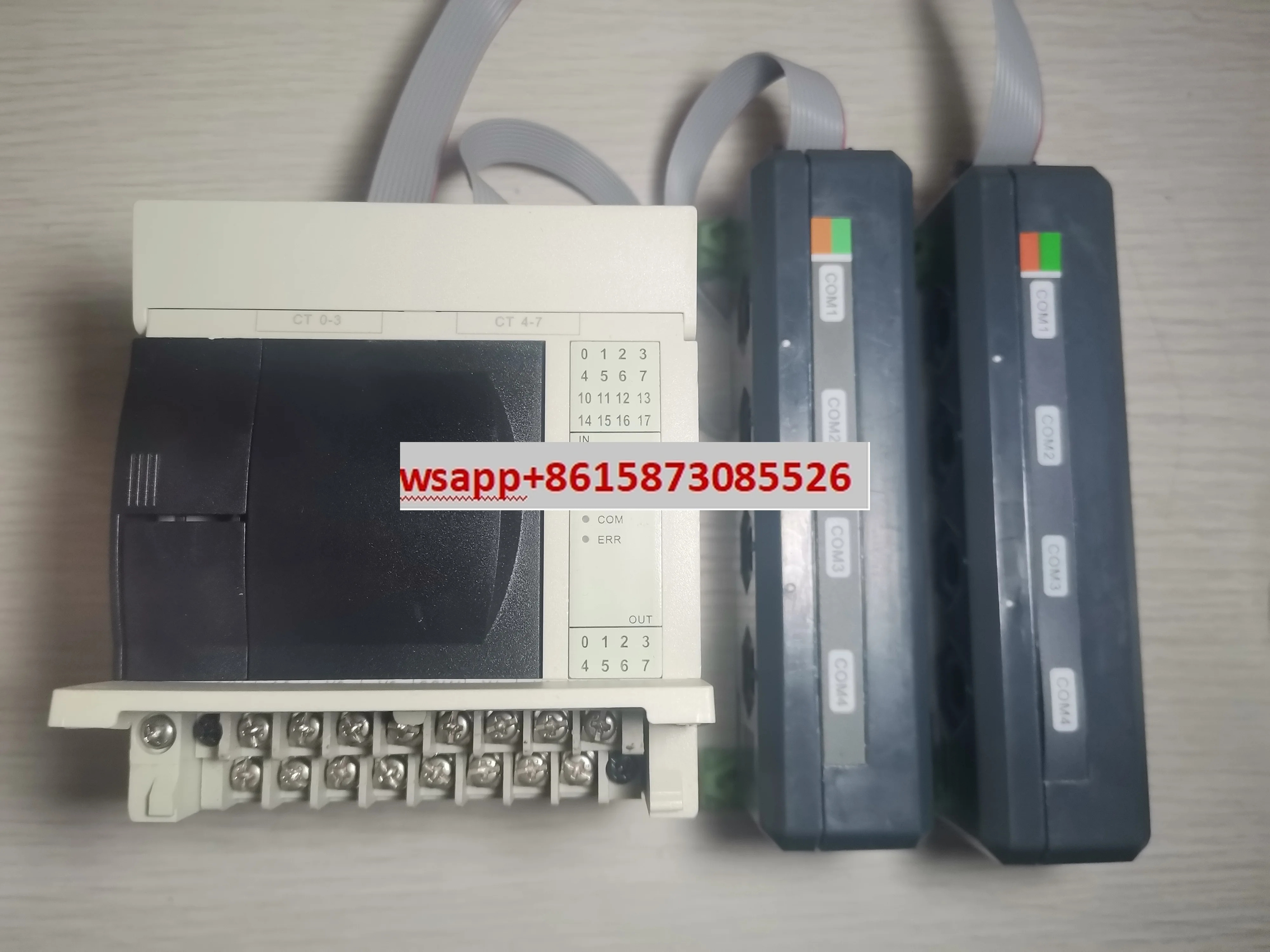 다채널 온도 컨트롤러 485modbus 통신 hp호환E-M8TC8S