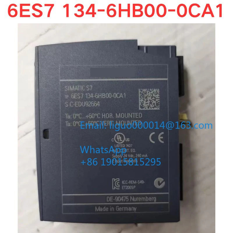 원본 6ES7 134-6HB00-0CA1 6ES7134-6HB00-0CA1 모듈
