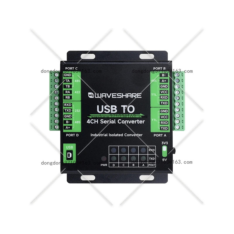 FT4232HL 산업USB - RS232/485/422/TTL 절연 직렬 변환 모듈