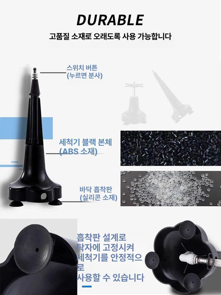피처 린서 워터스테이션 카페용 세척기 컵 고압 세척 세척기+양방향 단일냉수 - 상세 이미지 3
