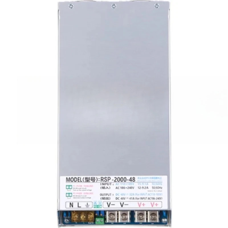고출력 RSP-2000W PFC 스위칭 전원공급장치 24V 48V 36V 60V