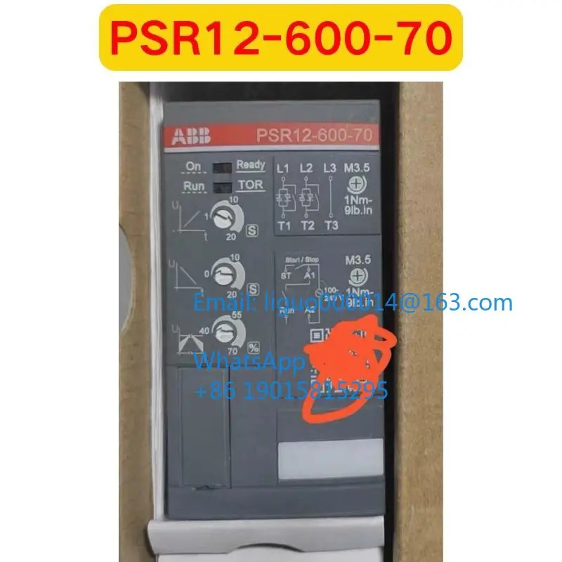 오리지널 PSR12-600-70 소프트 스타트