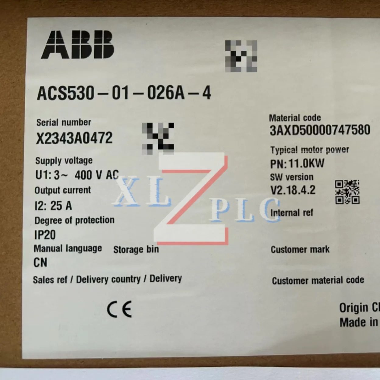 주파수 변환기 ACS530-01-018A-4 ACS530-01-026A-4