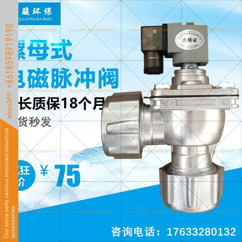 고속 프로토타입 퀵 커넥션 펄스 밸브 DCF-Z-25/40DD 백 스피드 1인치 1.5인치 24V