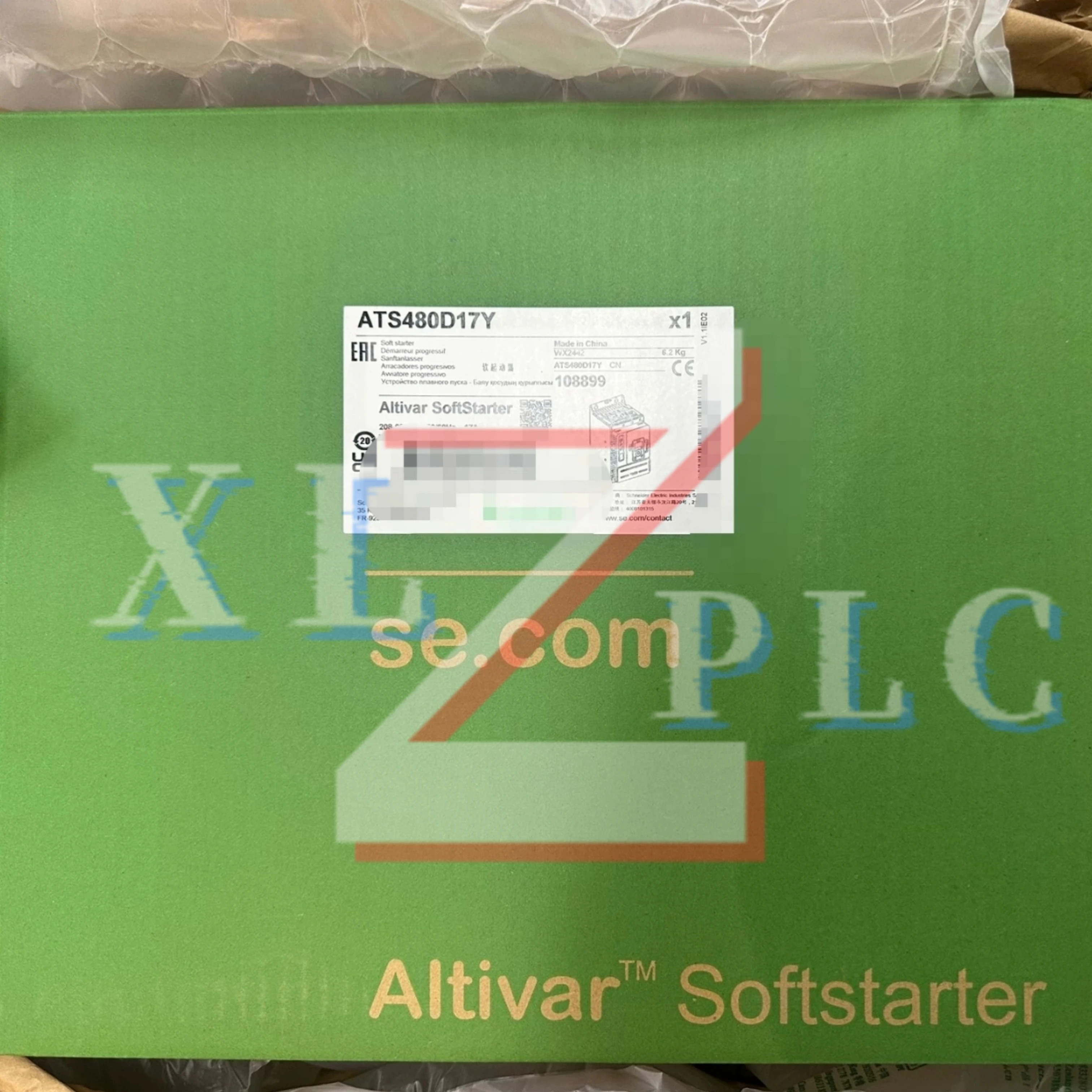 소프트 스타터 새 ATS480D17Y 17A 7.5kW ATS480D22Y 22A 11kW ATS480D32Y 32A 15kW ATS480D38Y 38A 18.5kW ATS480