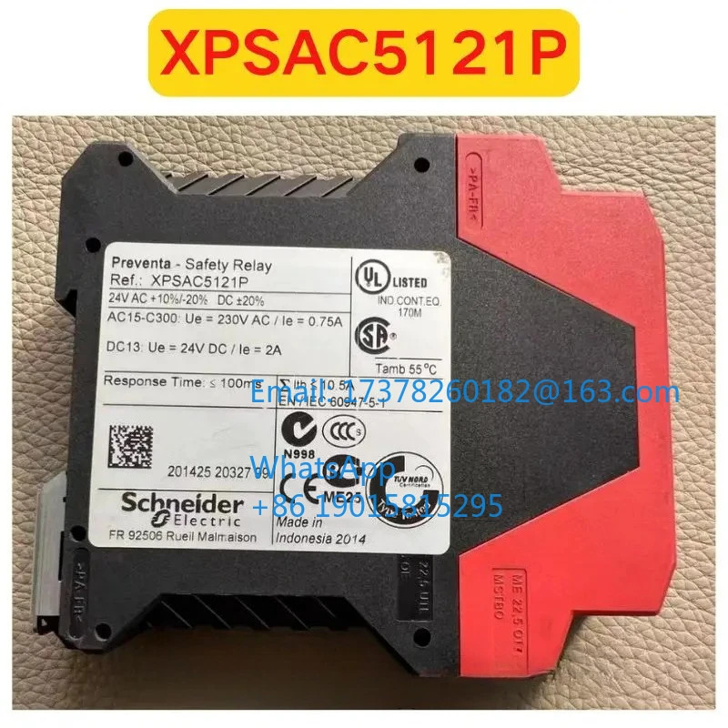 리퍼 XPSAC5121P 안전 릴레이 기능 OK