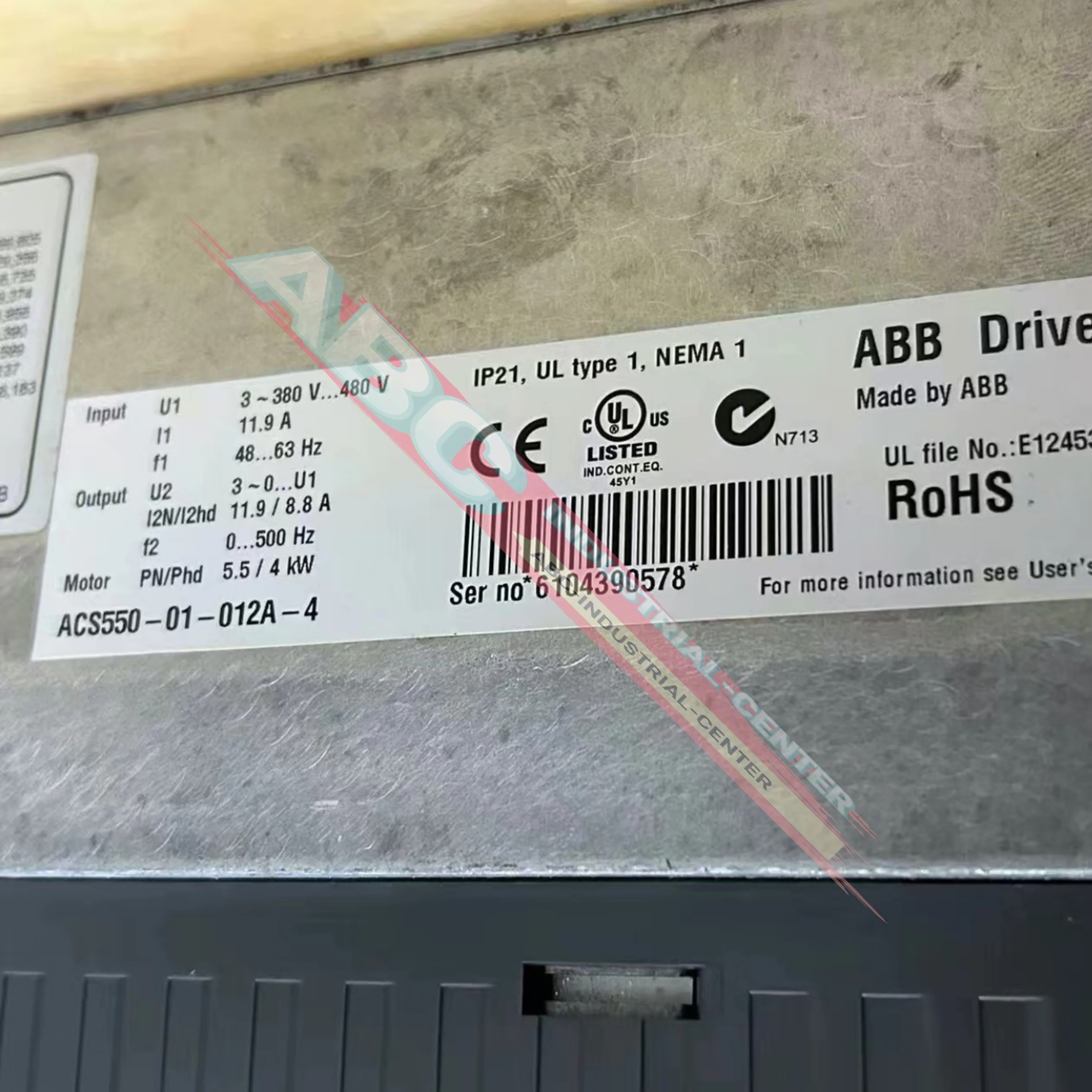 ACS550-01-012A-4 ACS550-01-03A3-4 컨버터 인버터 새 포장