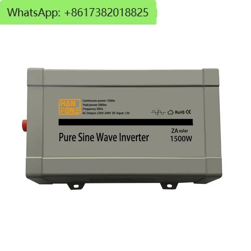 ZA 시리즈 1500w 태양광 인버터 수정된 사인파 12V24v 차량오프그리드