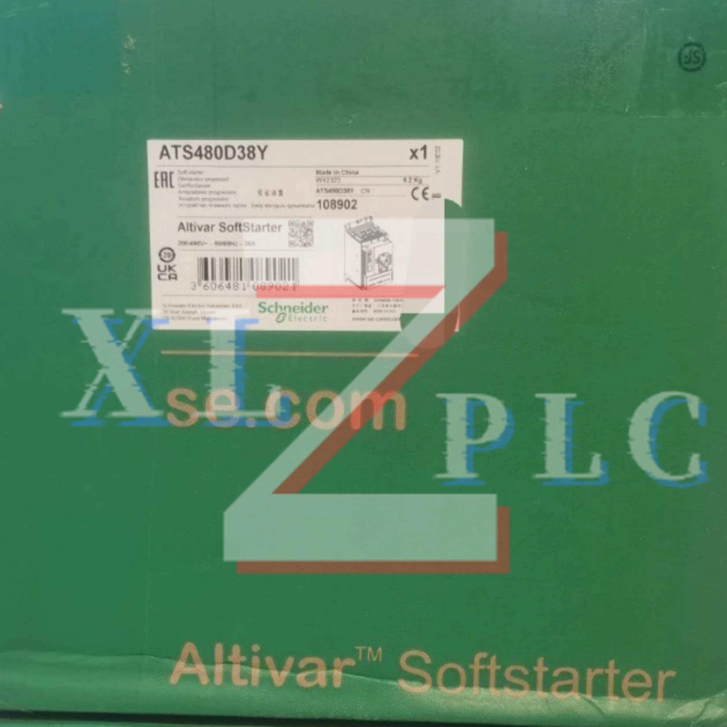 소프트 스타터 새 ATS480D17Y 17A 7.5kW ATS480D22Y 22A 11kW ATS480D32Y 32A 15kW ATS480D38Y 38A 18.5kW ATS480