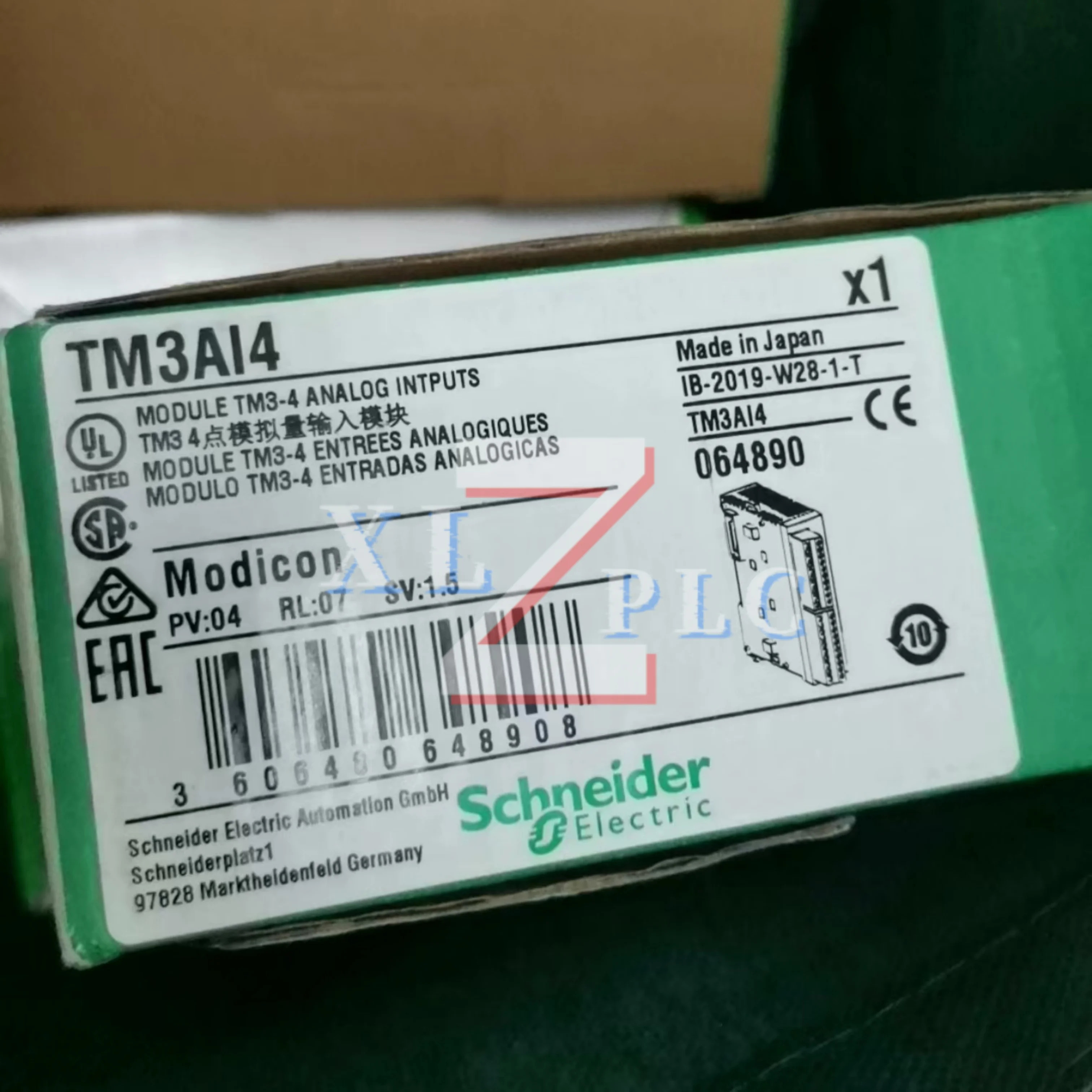PLC 모듈 TM2DRA8RT TM3AI4
