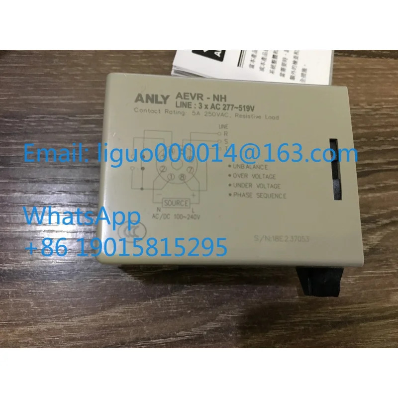 aevr-nh ANLY AEVR 주파수 보호 릴레이 디지털 3상 AEVR-YH AC 100-240V