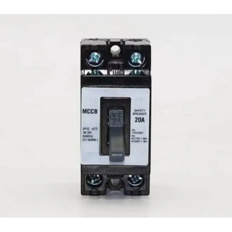 MCCB BS121a 콘센트 회로차단기 10A 20A 30A 15A 2P 에어 스위치 누설 방지 장치