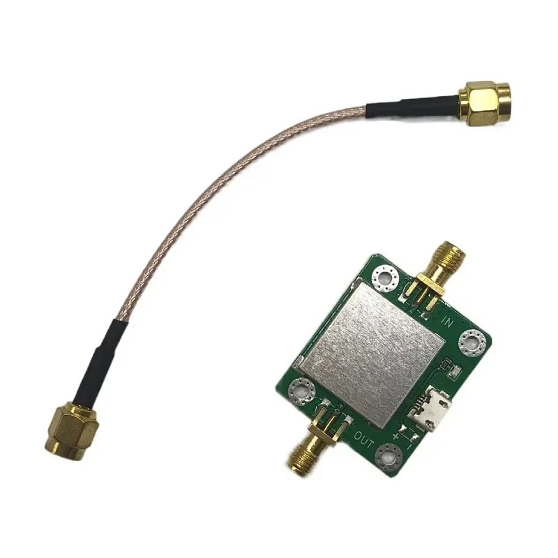 USB 전원 포트가 50M-6GHz 저잡음 RF 증폭기 이득 20dB hackrf one