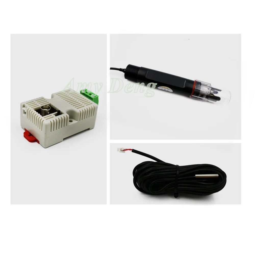ORP 온도 트랜스미터 산화 환원 전위 센서 모듈 전압 0-5V 0-10V 4-20mA RS485 출력 미터 수질
