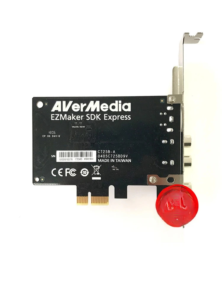 ermedia C725B SD 비디오 캡처 카드 /S 터미널 옵션 B 초음파 이미지 모니터링 아날로그 테이프 기계-비디오