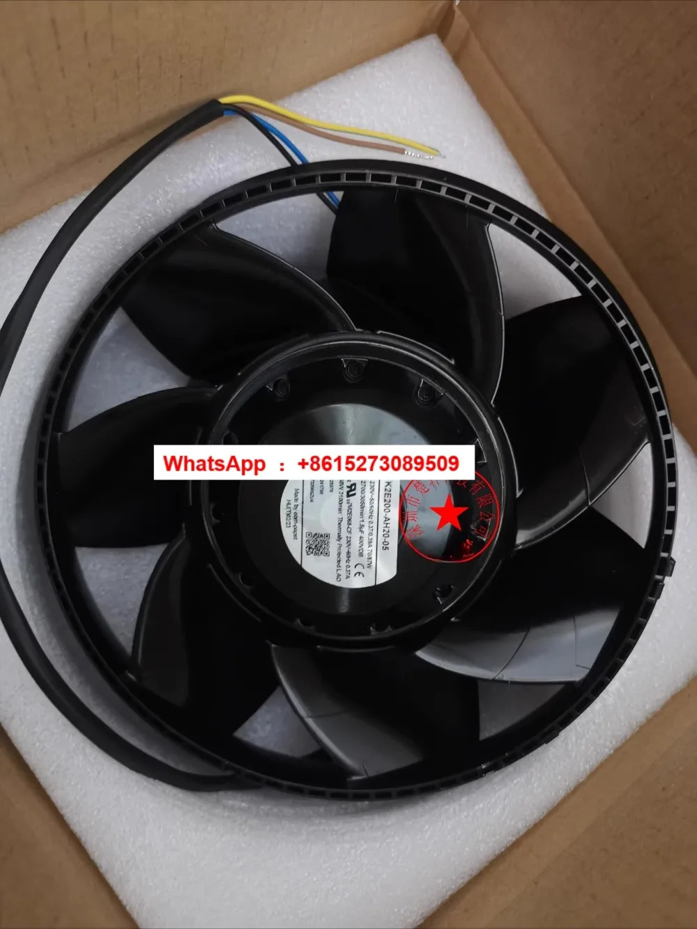 K2D250-AB32-05 K2D250-AB32-06 400V 독일된 원본 원심 팬