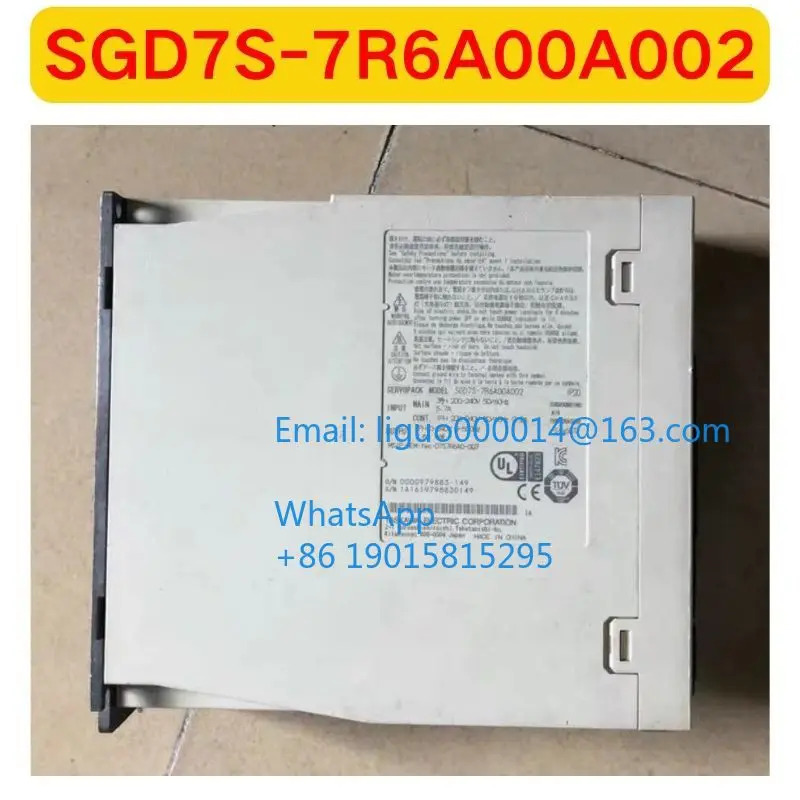 리퍼 SGD7S-7R6A00A002 서보 드라이브 기능 OK