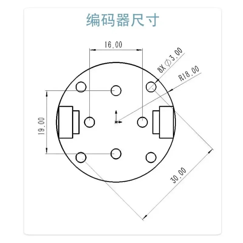 3개 자기 인코더 AS5047P는 DengFOC SimpleFOC