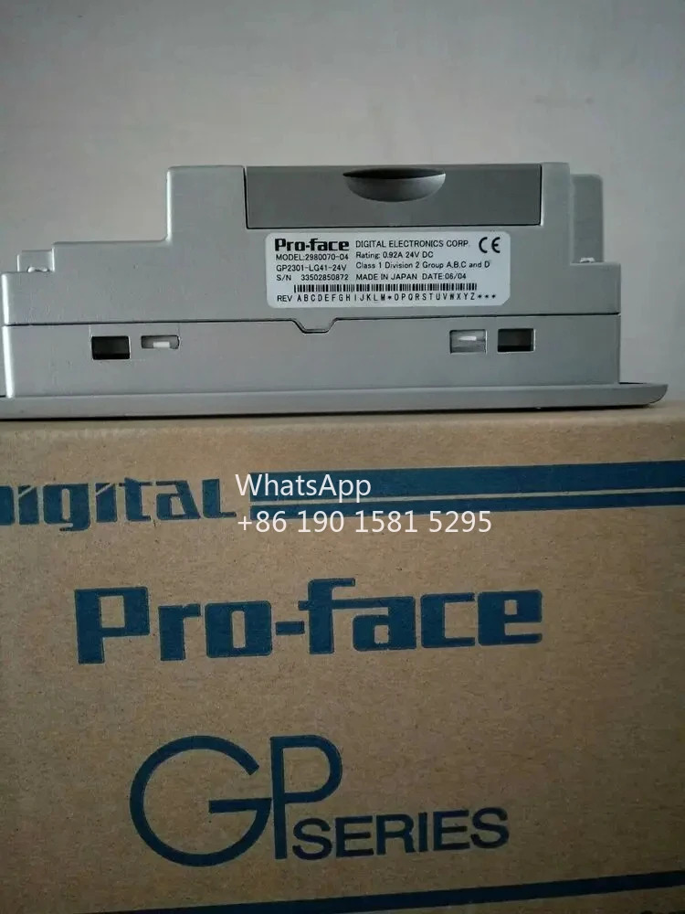 Pro-face GP2301-LG41-24V HMI 터치 스크린 신속