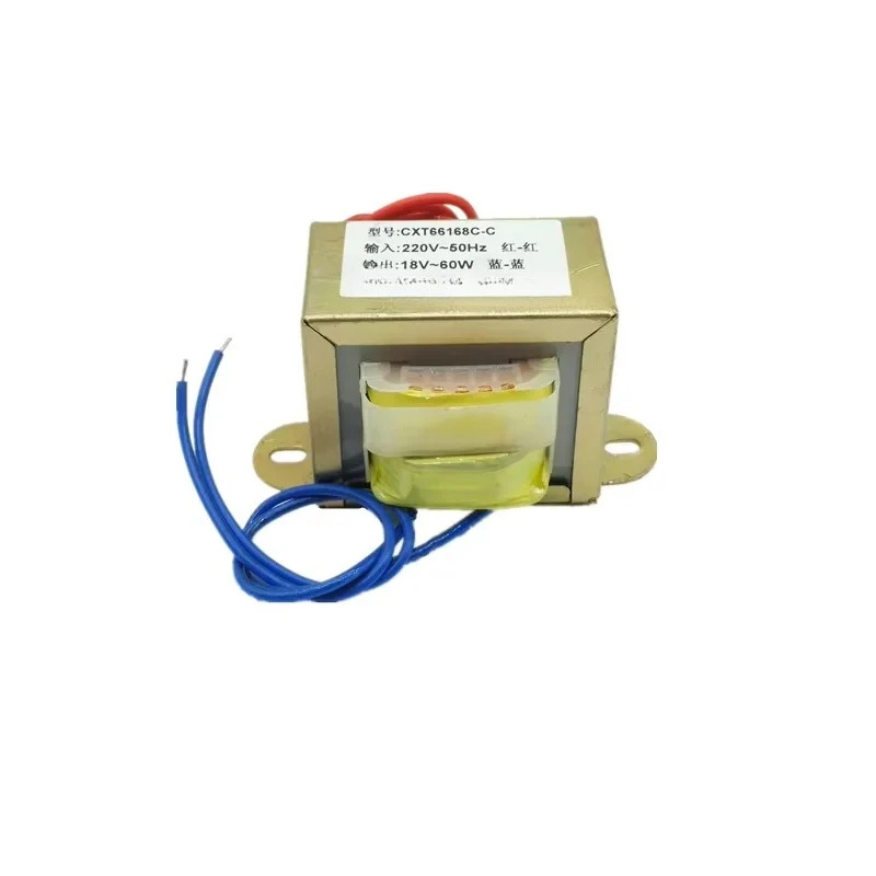 6개 AC6V 9V 12V 15V 18V 24V 30V 36V 220V 28V 60W EI 입력 220V/380V 50Hz 단일/이전압 구리 전원 변압기