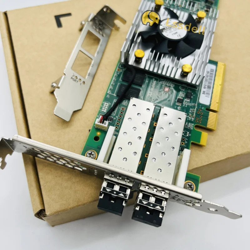 Qlogic 듀얼 포트 HBA 카드 QLE2672 2662 2692 LPE16002 LPE32002 32G 16G