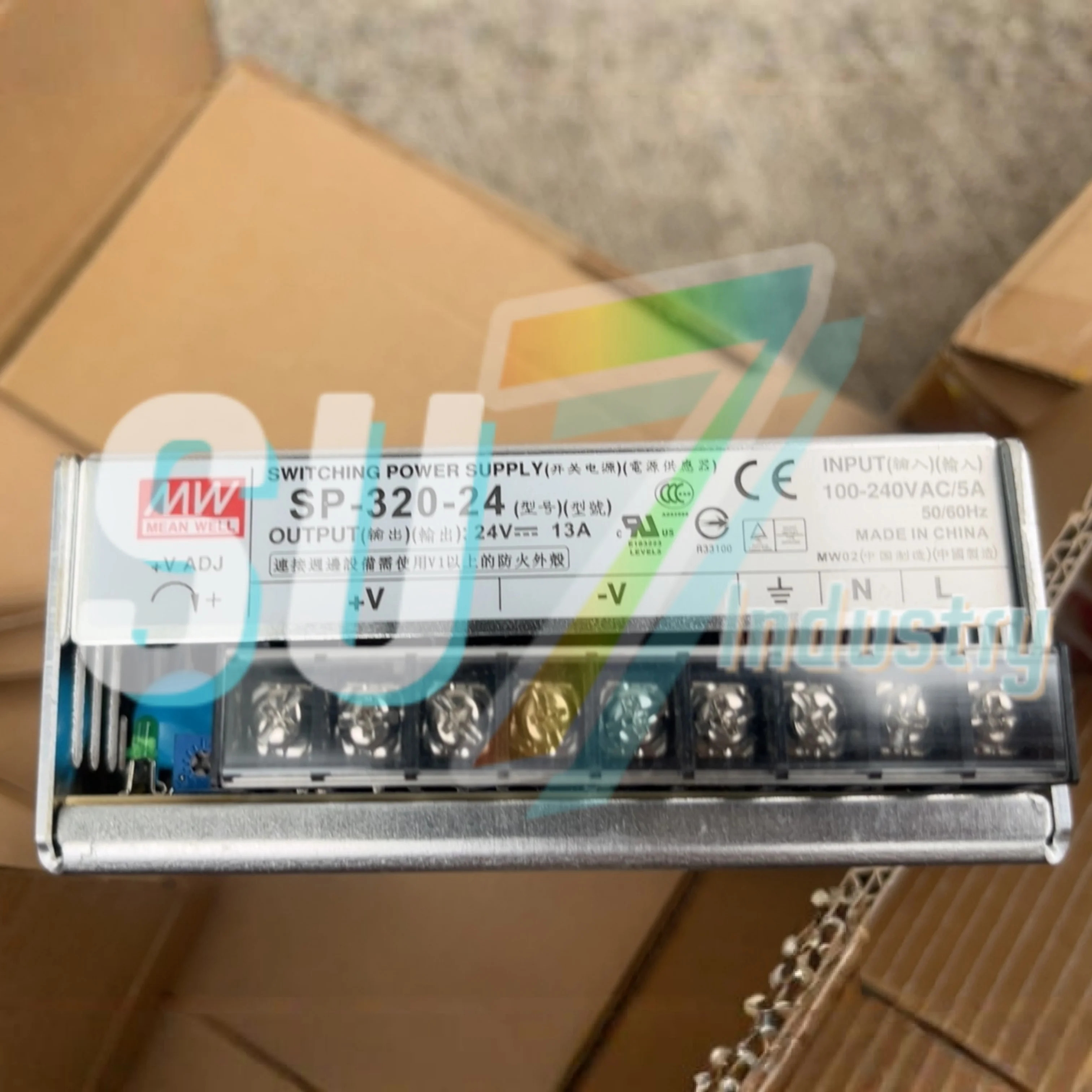 Mean Well SP-320-12 SP-320-24 스위치 전원공급장치 내 새