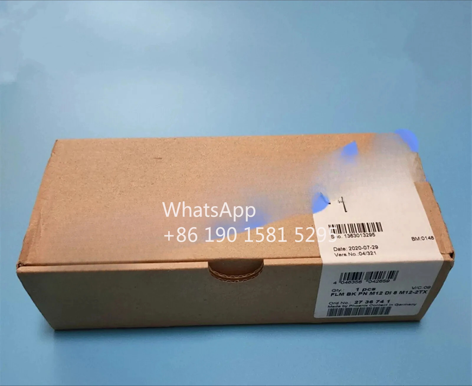 1개형 새 접촉기 암 헤드 FLM BK PN M12 DI 8 M12-2TX 2736741