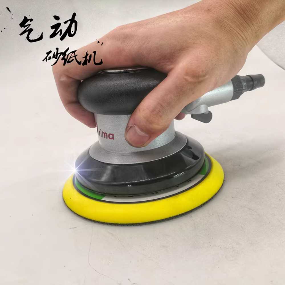 에어 샌더기 광택 폴리셔 자동차 연마 그라인더 사포 일반형 연마/광택 세트 / 전용 베이스 - 상세 이미지 5