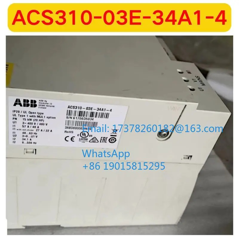 리퍼 ACS310-03E-34A1-4 인버터 기능 OK