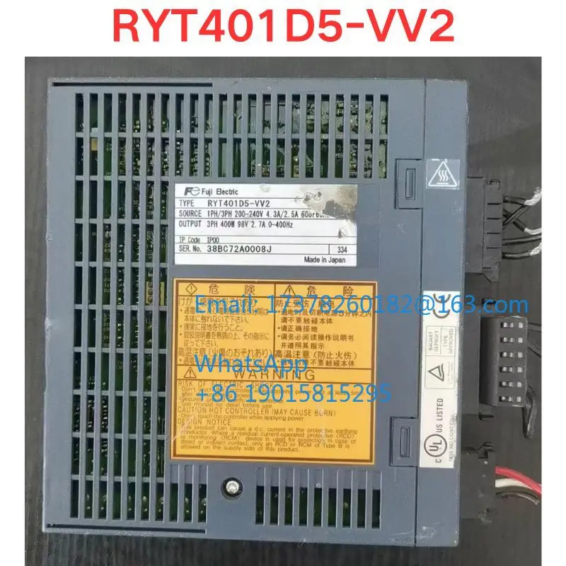 리퍼 RYT401D5-VV2 서보 드라이버 기능 확OK