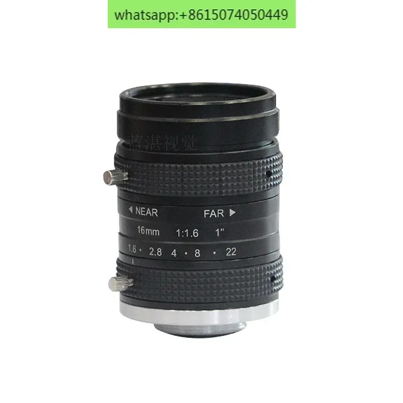 5 메가픽셀 고화질 산업카메라 렌즈 고정 초점 16mm 1인치 C 인터페이스 산업렌즈