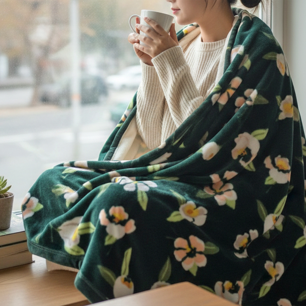 더베딩샵 양면 밍크이불 캐릭터담요 두꺼운 무릎 담요 블랭킷 극세사 이불 블랑킷 대형