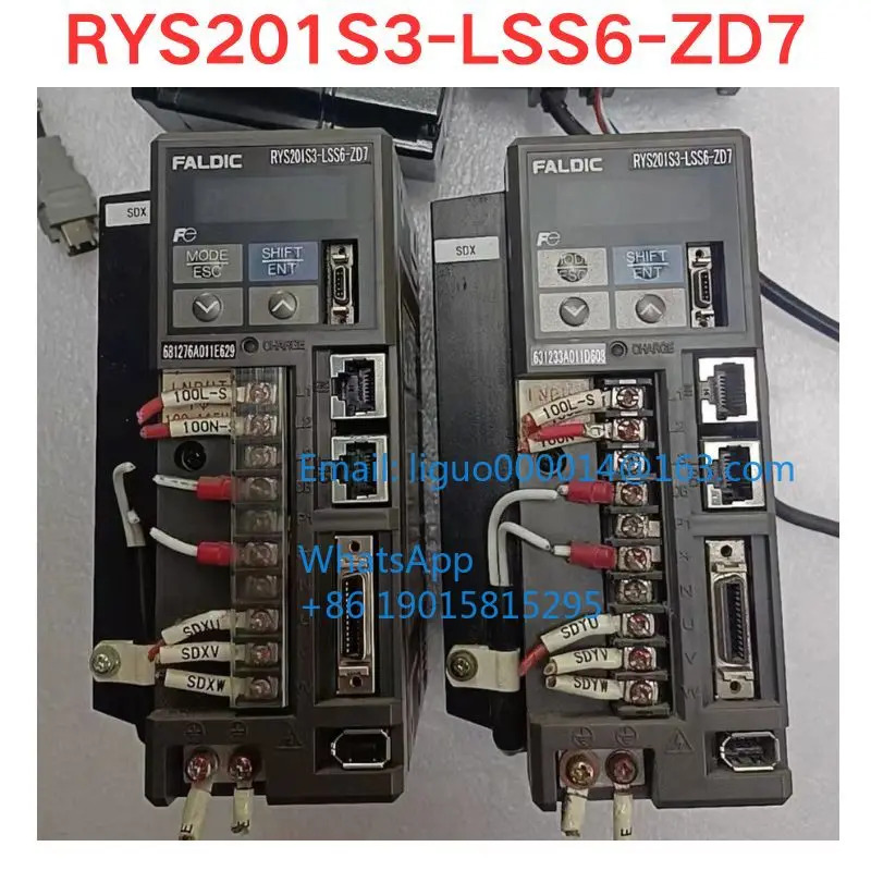 리퍼 RYS201S3-LSS6-ZD7 서보 드라이버 기능 확OK