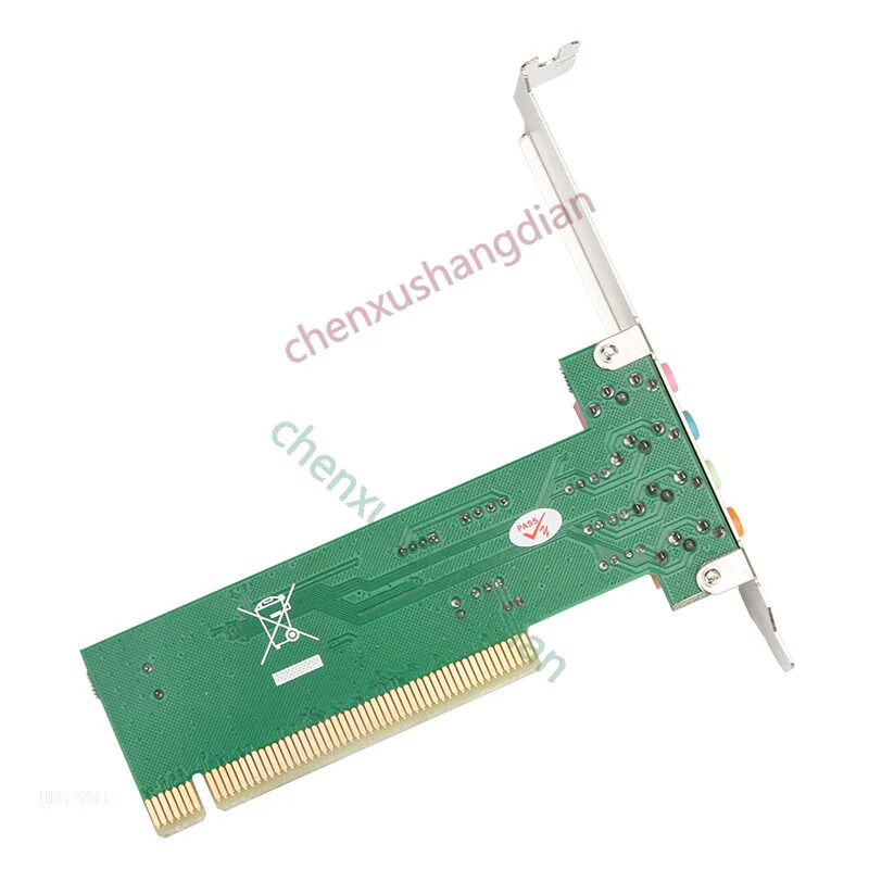 MOGE 데스크탑 PCI 독립형 사운드 카드 PC 내장 5 채널