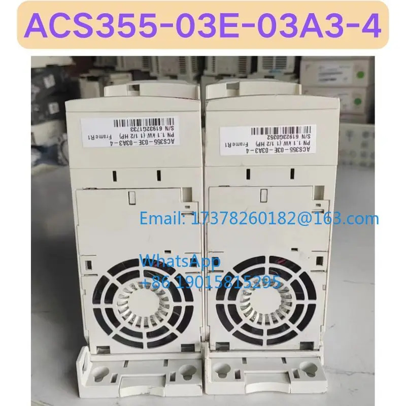 리퍼 ACS355-03E-03A3-4 주파수 변환기 기능 OK