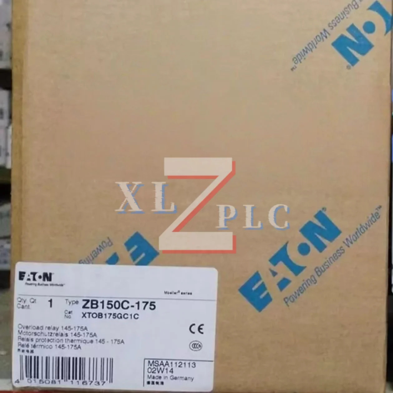 열 과부하 릴레이 원본 ZB150C-125 ZB150C-150 ZB150C-175